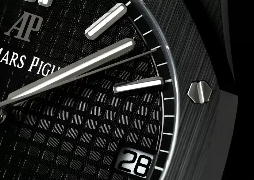 Royal Oak 41mm 15500 Black Ceramic/Cer Black Dial APSF A4302 Super Clone - 图片 6