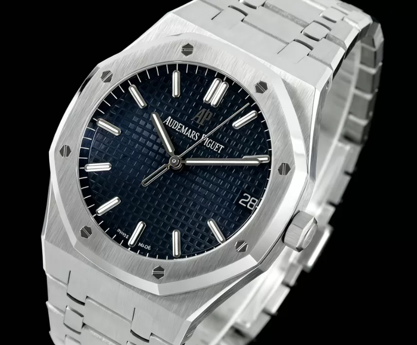 Royal Oak 41mm 15500 SS/SS Blue/Stk APSF A4302 Super Clone