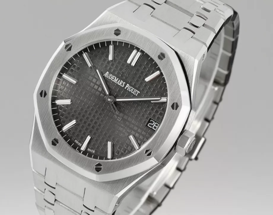 Royal Oak 41mm 15500 SS/SS Grey/Stk APSF A4302 Super Clone