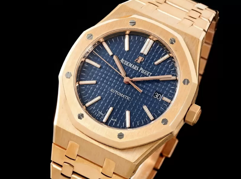 Royal Oak 15400 RG/RG Blue/Stk ZF V2 A3120 Super Clone - Image 3