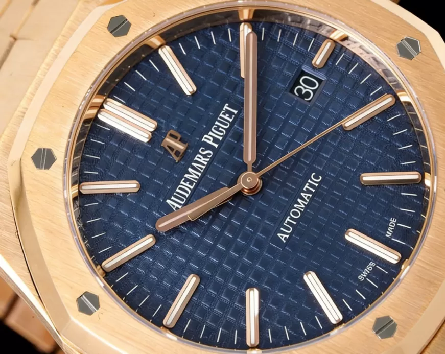 Royal Oak 15400 RG/RG Blue/Stk ZF V2 A3120 Super Clone - Image 4
