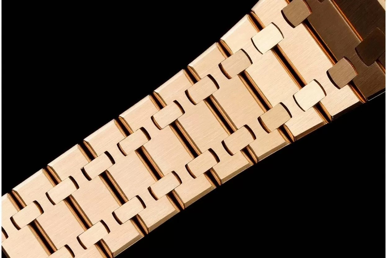 Royal Oak 15400 RG/RG White/Stk ZF V2 A3120 Super Clone - Image 15