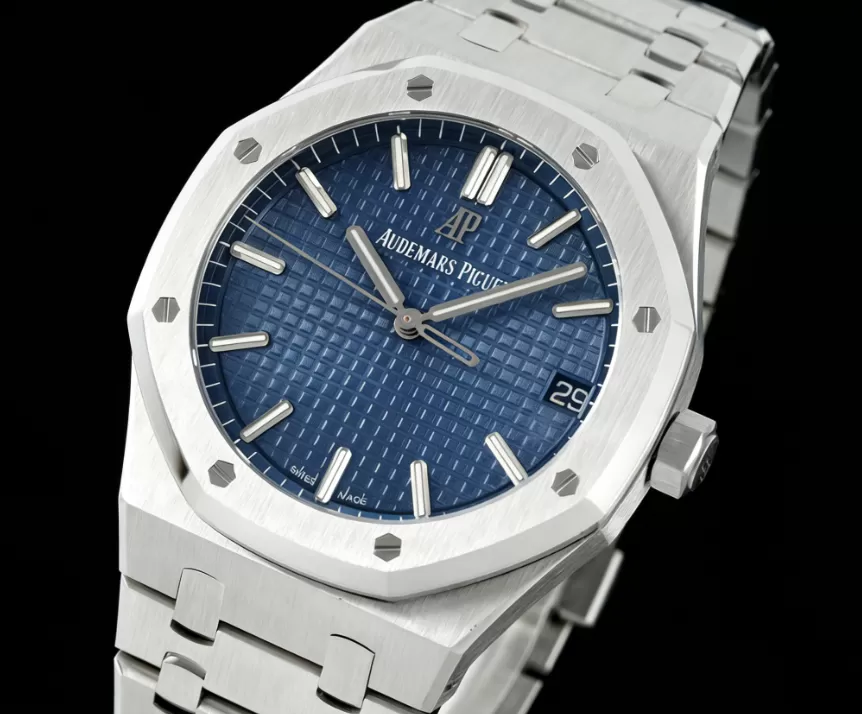 Royal Oak 41mm 15500 SS/SS Blue/Stk ZF V3 A4302 Super Clone