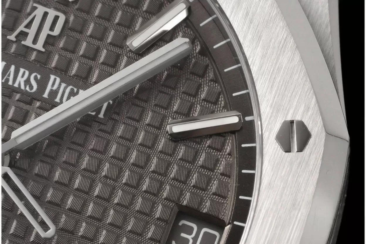 Royal Oak 41mm 15500 SS/SS Grey/Stk ZF V3 A4302 Super Clone - 图片 4
