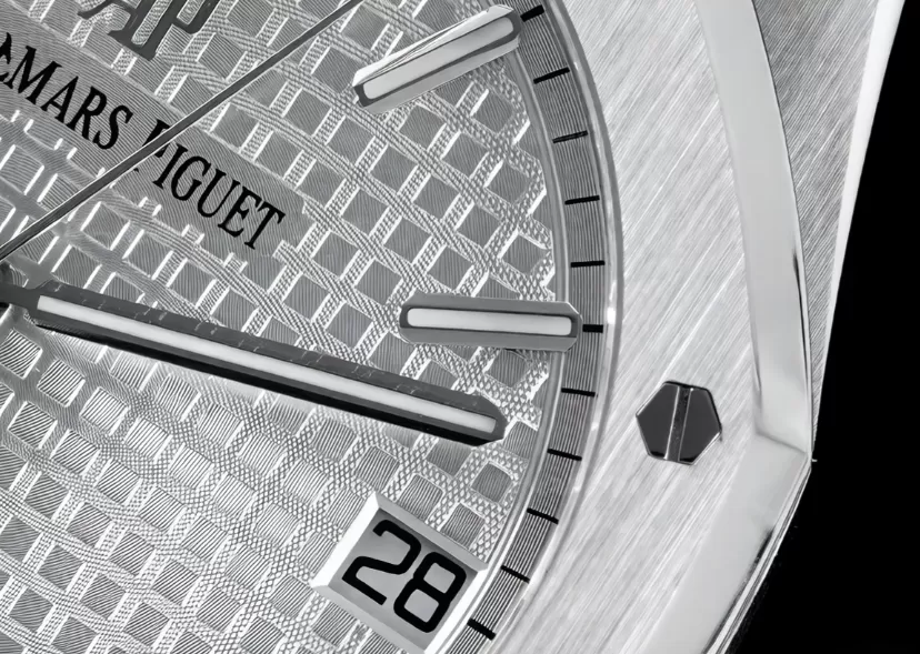 Royal Oak 41mm 15500 SS/SS White/Stk APSF A4302 Super Clone - Image 4