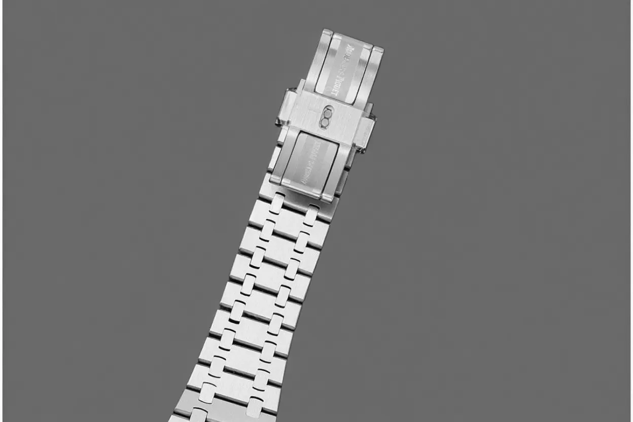 Royal Oak 41mm 15500 SS/SS White/Stk APSF A4302 Super Clone - Image 13