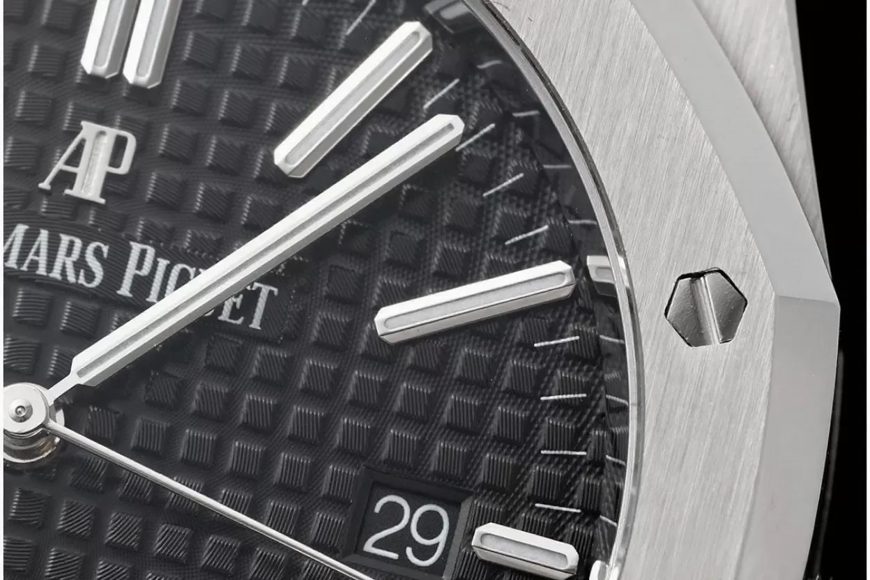 Royal Oak 15400 SS/SS Black/Stk APSF SA3120 Super Clone - Image 5