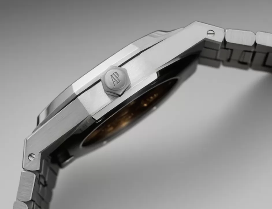 Royal Oak 15400 SS/SS Black/Stk APSF SA3120 Super Clone - Image 7