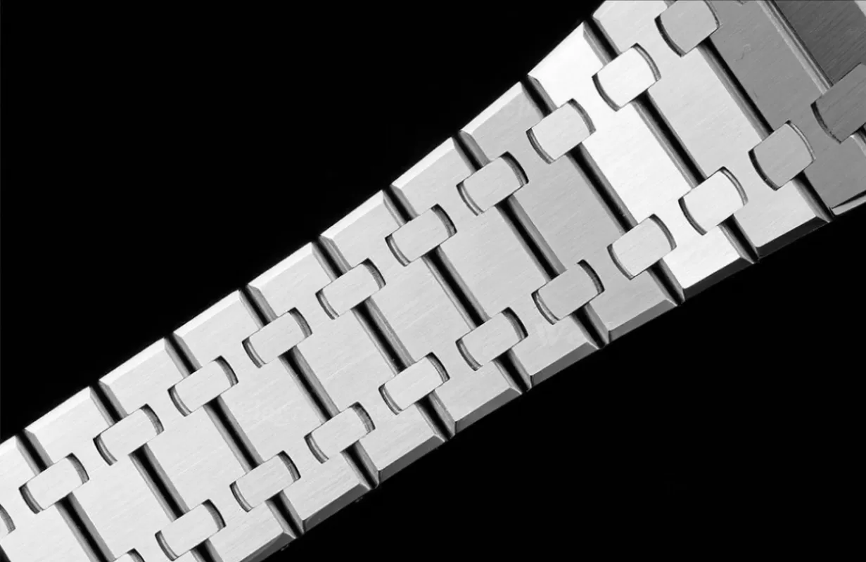 Royal Oak 15400 SS/SS Black/Stk APSF SA3120 Super Clone - Image 16