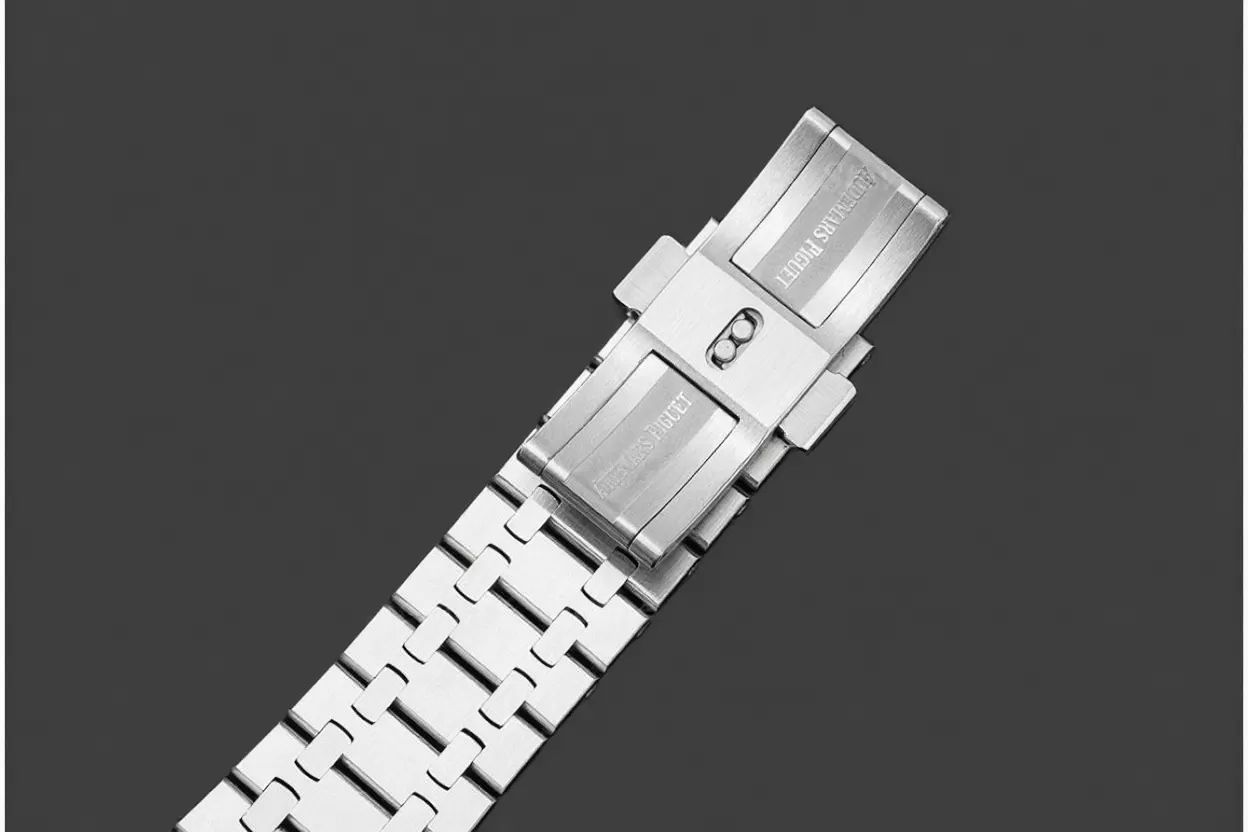 Royal Oak 15400 SS/SS Black/Stk APSF SA3120 Super Clone - Image 19
