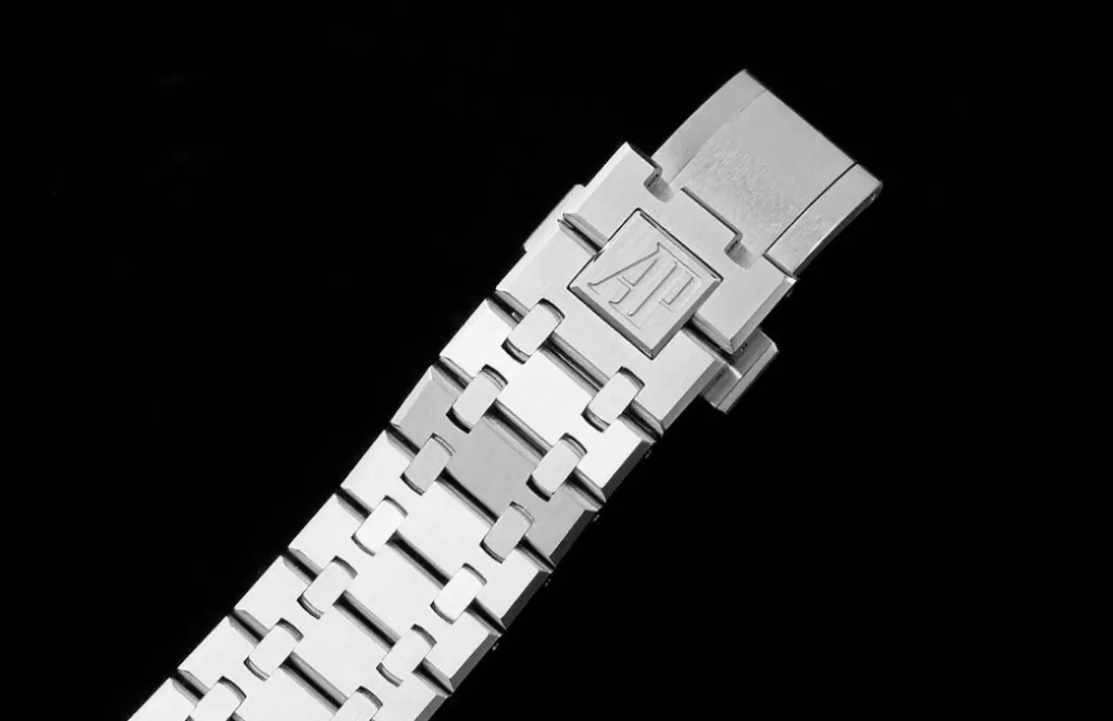 Royal Oak 15400 SS/SS Black/Stk APSF SA3120 Super Clone - Image 18