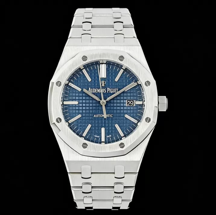 Alternative view of Royal Oak 15400 SS/SS Blue/Stk APSF SA3120 Super Clone