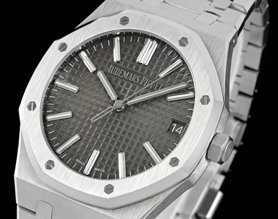 Royal Oak 50th Anniverary 41mm 15510 SS/SS Grey/Stk ZF A4302