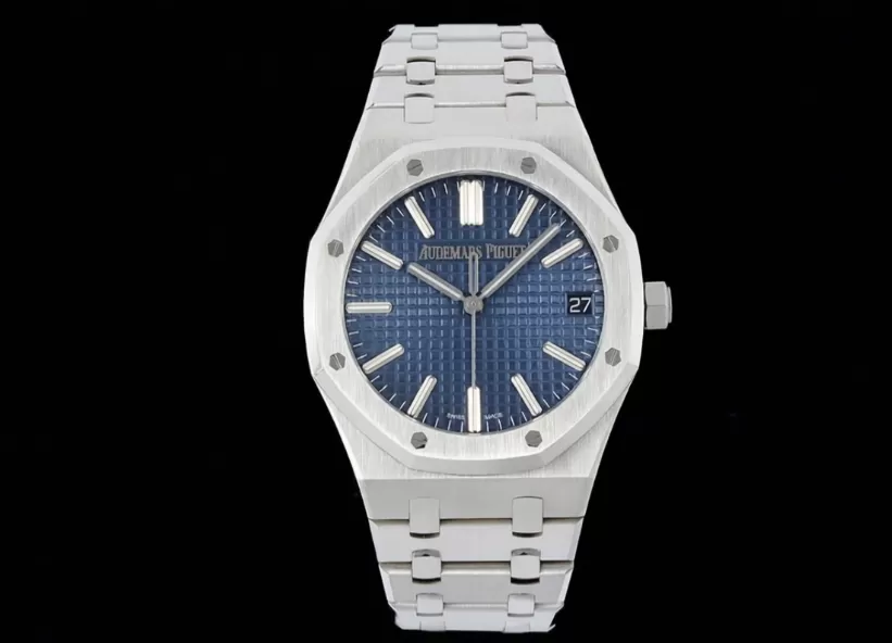 Royal Oak 50th Anniverary 41mm 15510 SS/SS Blue/Stk ZF A4302 - 图片 3