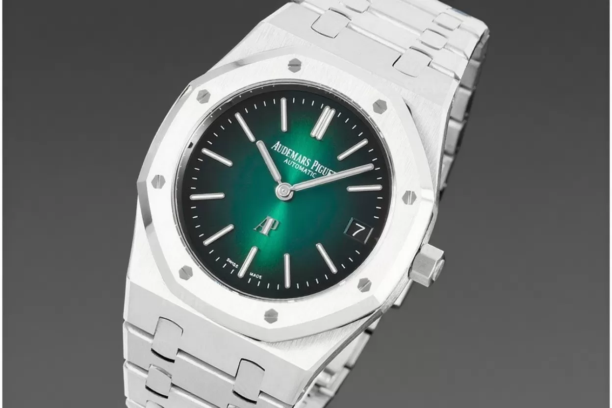 Royal Oak 39mm 16202 SS/SS Green Dial ZF A7121