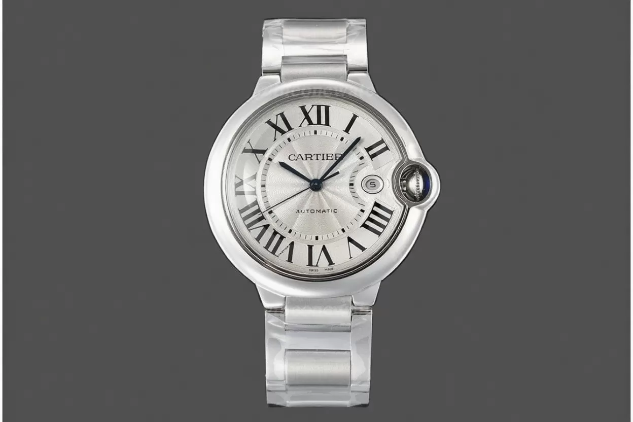 Alternative view of Ballon Bleu De Cartier 2022 42mm SS/SS White Dial V6F A2824