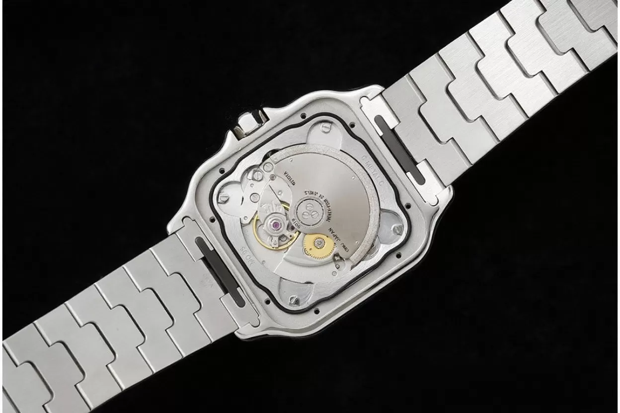 Cartier - Santos De Cartier 2018 Mens XL 40mm YG/SS Wht BVF MY9019 - 图片 10