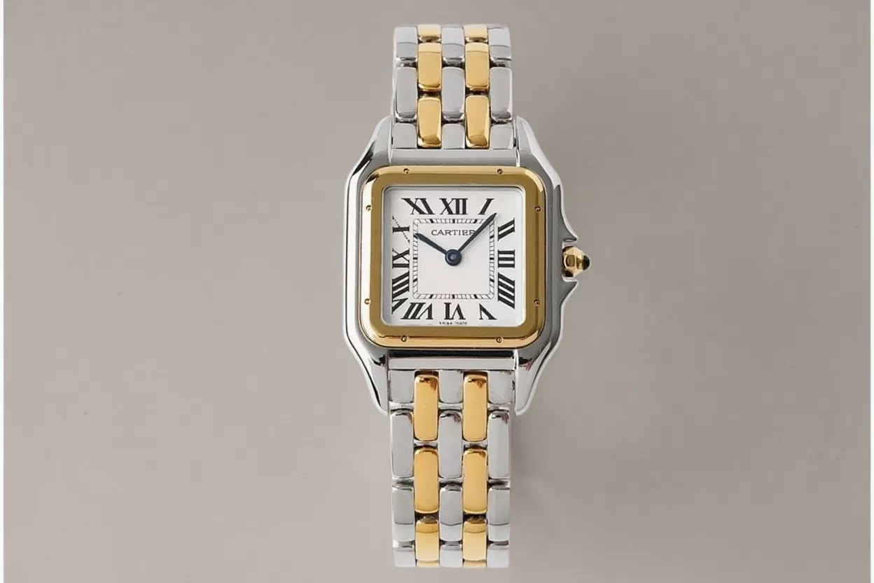 Panthere Secrete De Ladies 27mm YG/SS White Dial BVF Quartz