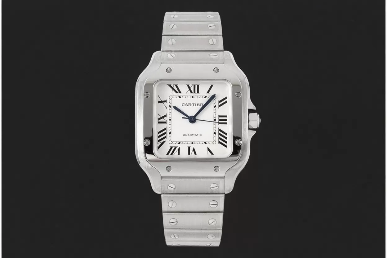 Santos De Cartier 35mm SS/SS White Dial BVF MY9039 - Image 3