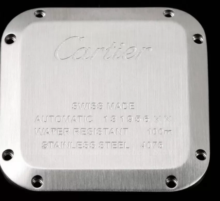 Santos De Cartier 35mm YG/SS Wht BVF MY9039 - 图片 14