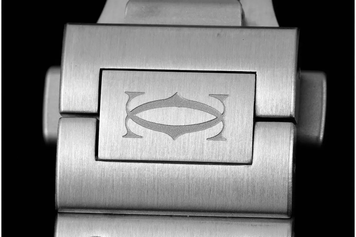 Santos De Cartier 35mm YG/SS Wht BVF MY9039 - 图片 20