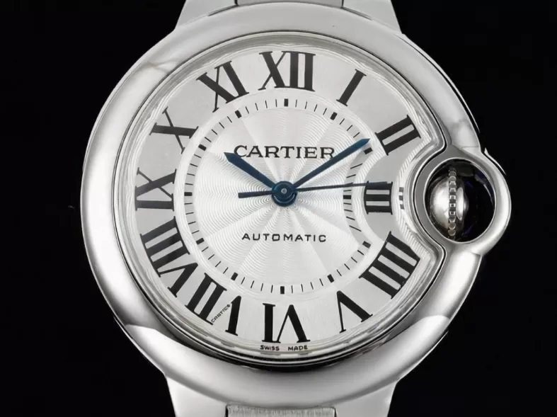 Alternative view of Ballon Bleu De Cartier Unisex 36mm SS/SS White Dial V6F A076