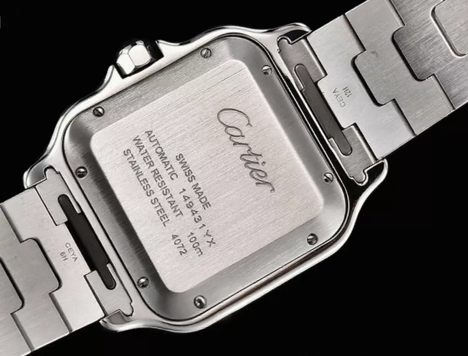 Cartier - Santos De Cartier Mens XL YG/SS White 3KF MY9015 - Image 15