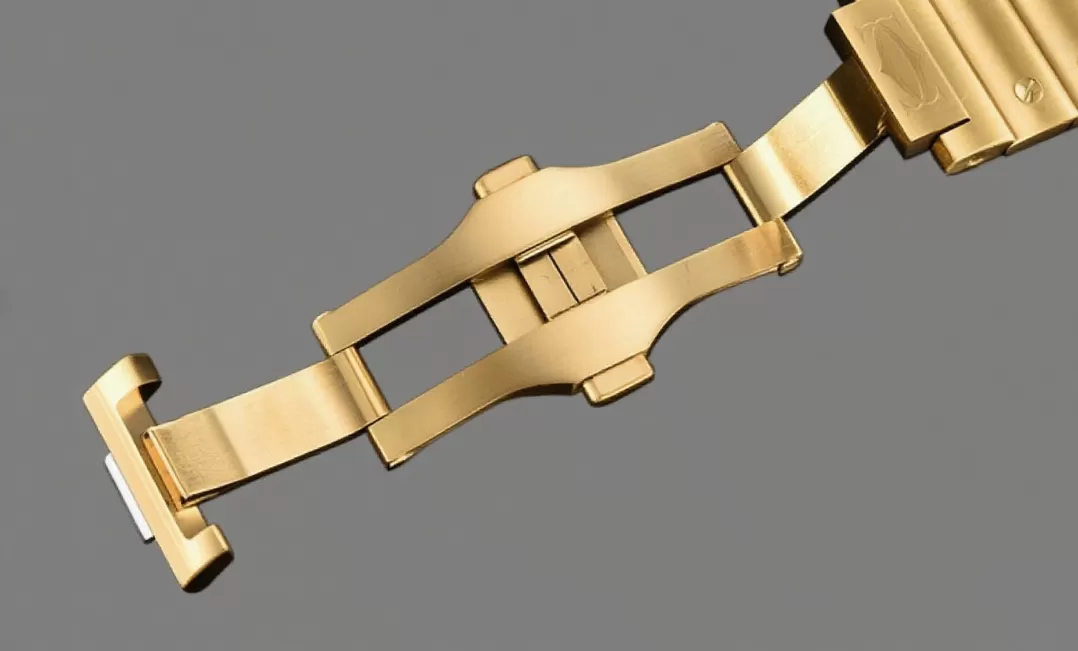 Cartier - Santos De Cartier Mens XL YG/YG White 3KF MY9015 - Image 12