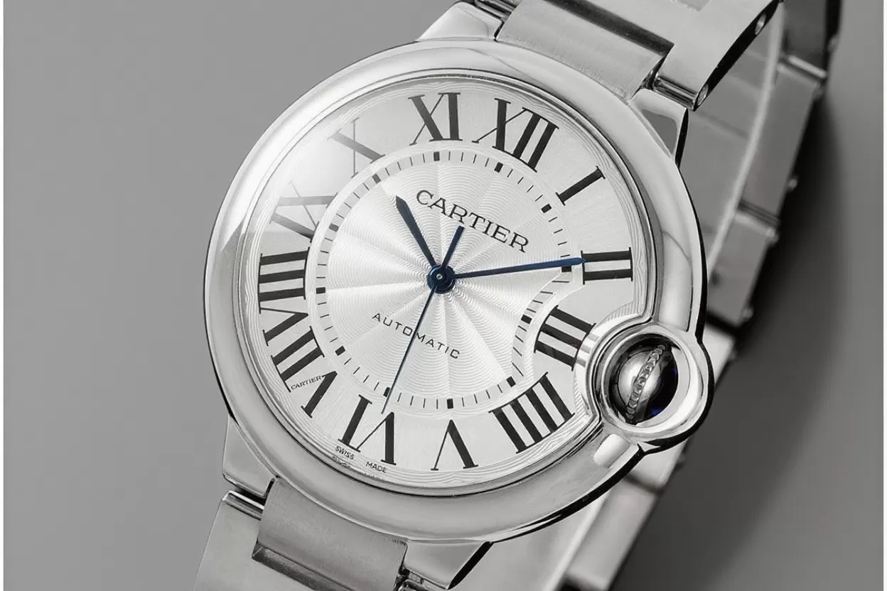 Ballon Bleu De Cartier 36mm SS/SS White Dial AF NH05