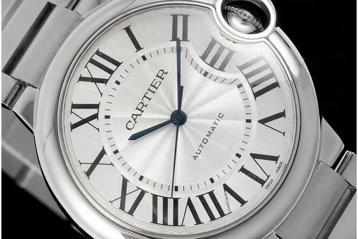 Alternative view of Ballon Bleu De Cartier 36mm SS/SS White Dial AF NH05