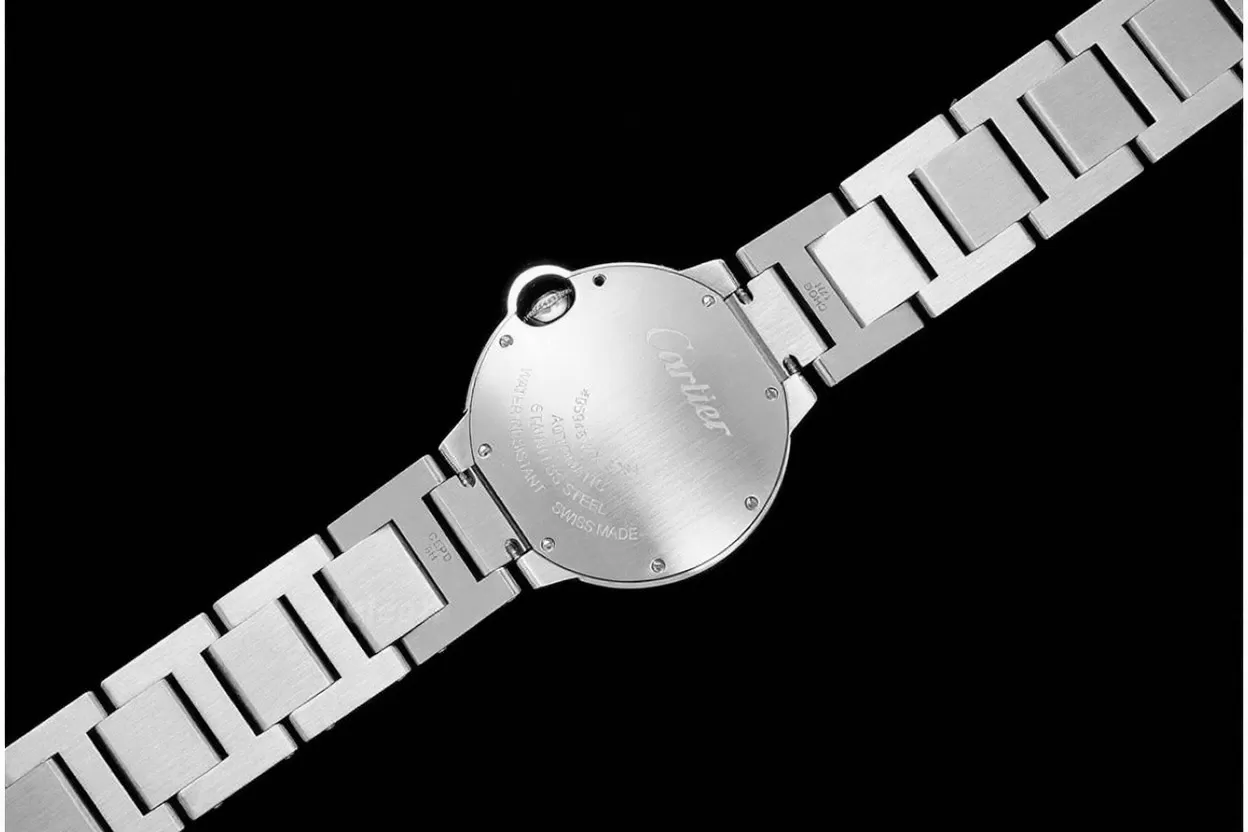 Ballon Bleu De Cartier 36mm SS/SS White Dial AF NH05 - Image 6