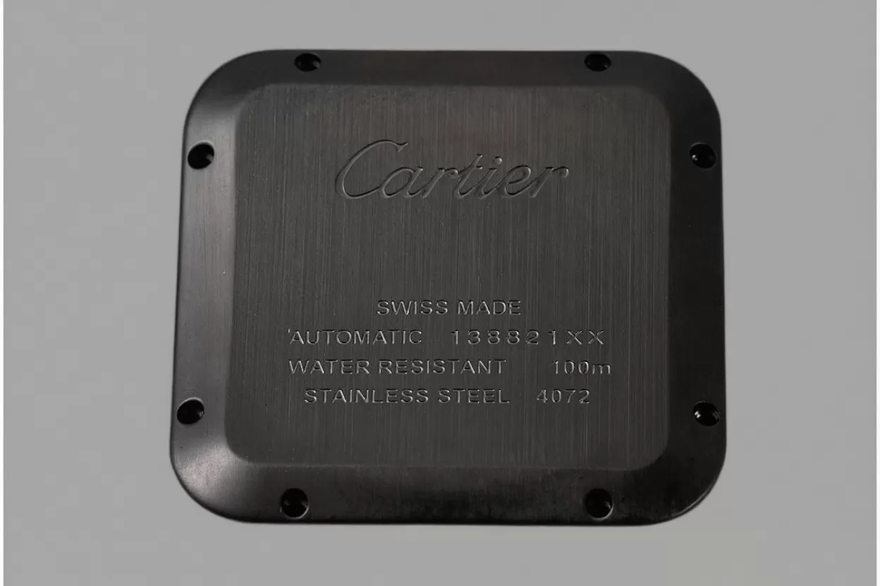 Santos De Cartier Mens XL PVD/LE Black BVF 9019 - Image 11