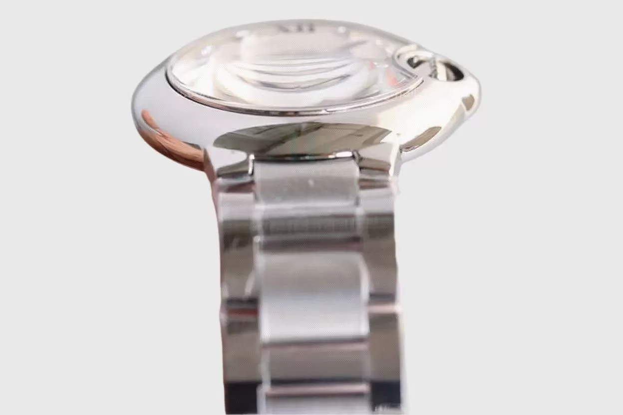 Cartier Balon Bleu De Cartier 3KF White 28mm Ladies Swiss Quartz - Image 4