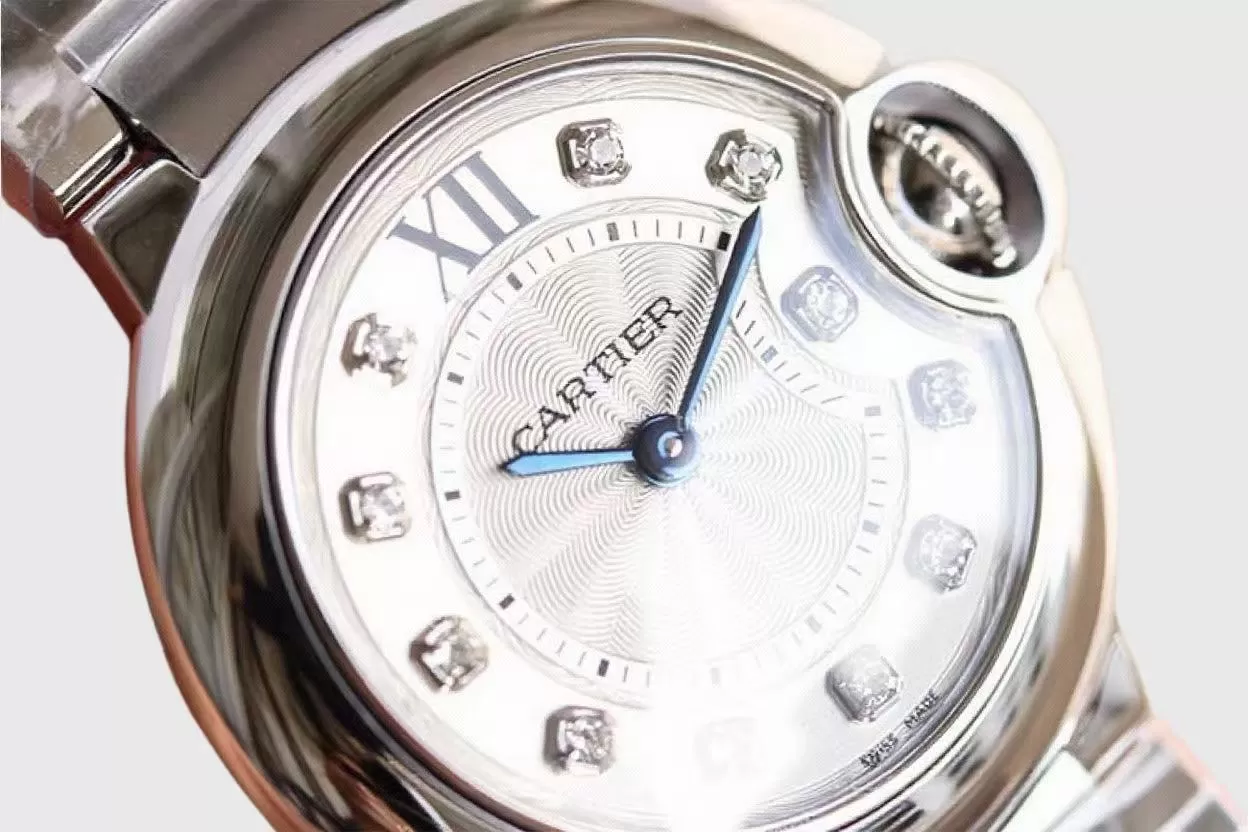 Cartier Balon Bleu De Cartier 3KF White 28mm Ladies Swiss Quartz - Image 3