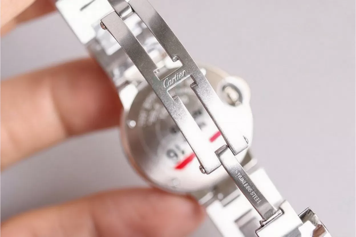Cartier Balon Bleu De Cartier 3KF White 28mm Ladies Swiss Quartz - Image 6