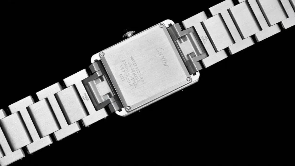 Tank Must 25.5MM White Dial On SS Bracelet K11F Quartz - Image 8