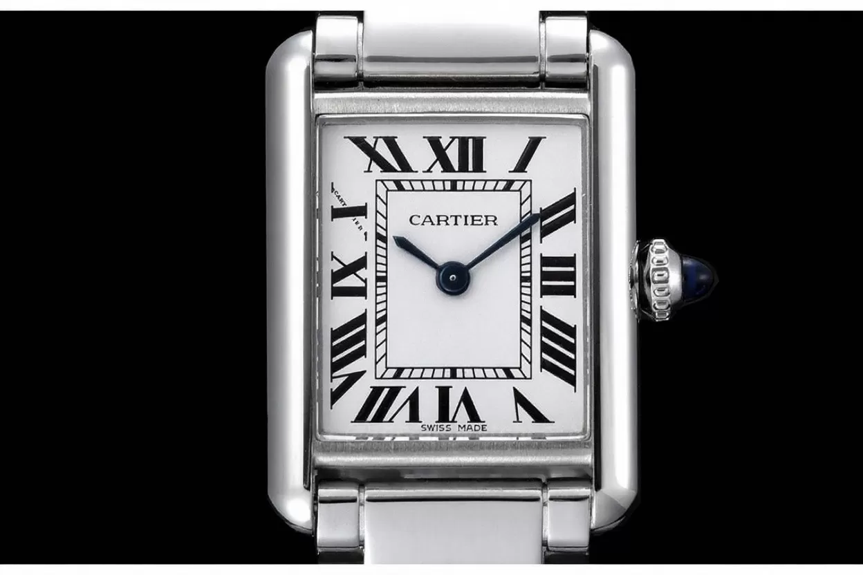 Alternative view of Tank Must Small White Dial On SS Bracelet K11F Quartz