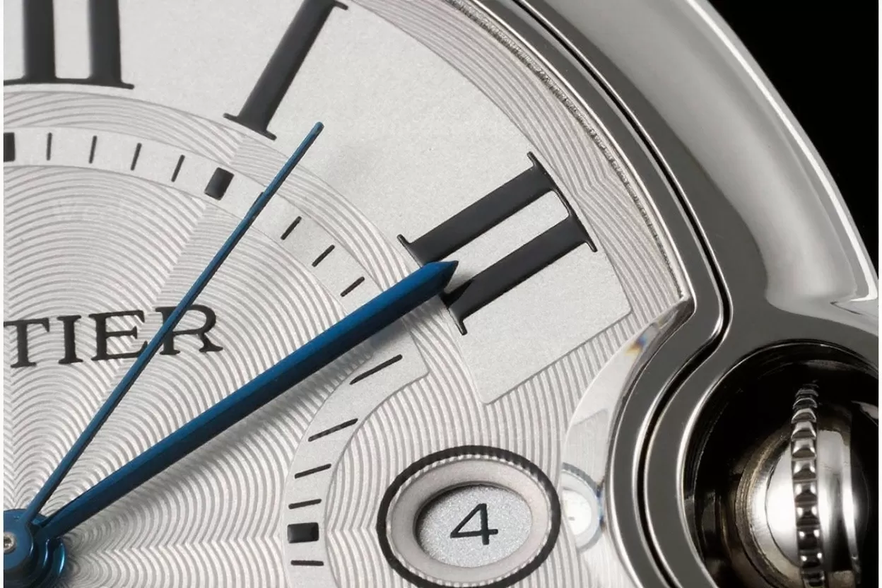 Ballon Bleu De Cartier 42mm White Textured Dial SS/SS V6F V8 A2824 - Image 5