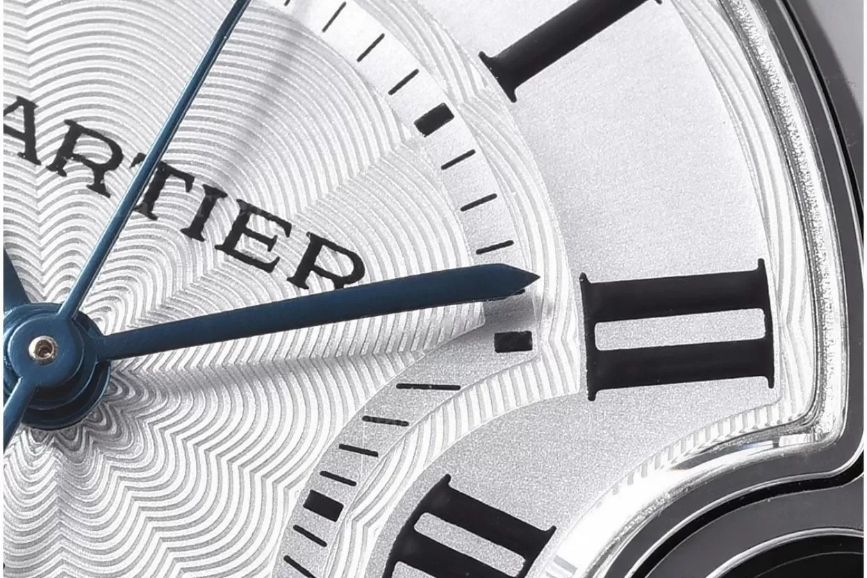 Ballon Bleu De Cartier 33mm White Textured Dial SS/SS V6F V8 NH05 - Image 5