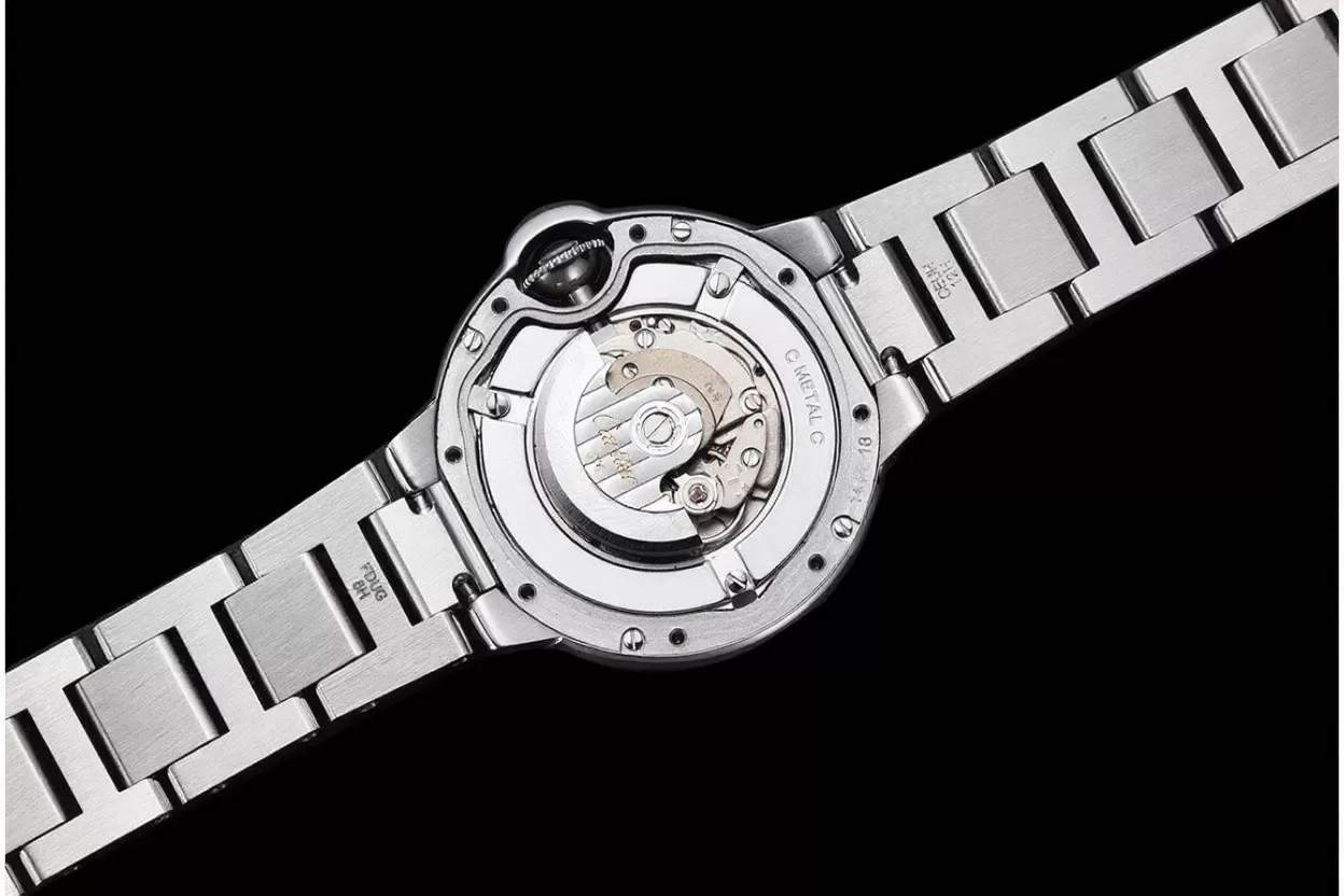 Ballon Bleu De Cartier 33mm White Textured Dial SS/SS V6F V8 NH05 - Image 7
