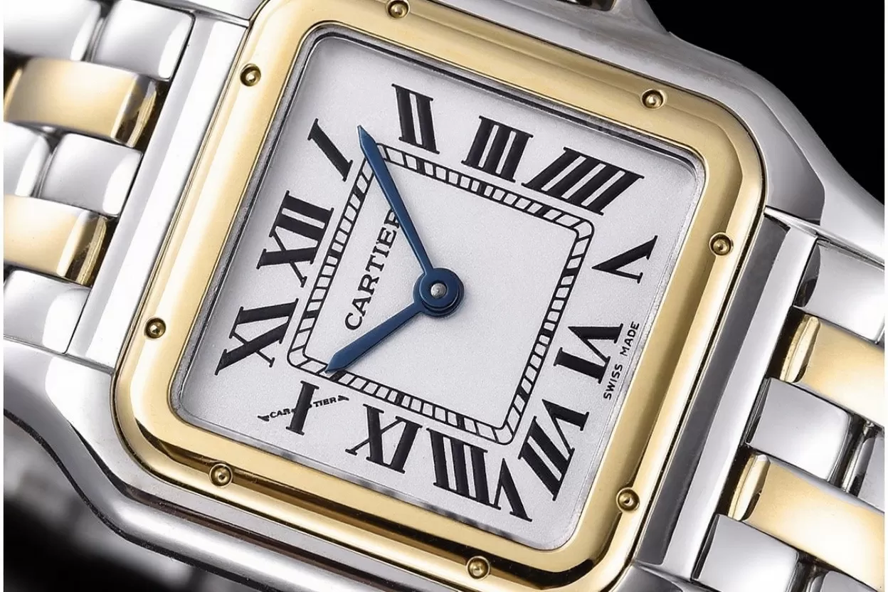 Panthere Secrete De Ladies 27mm YG/SS White Dial 8848F Swiss Qtz - 图片 3