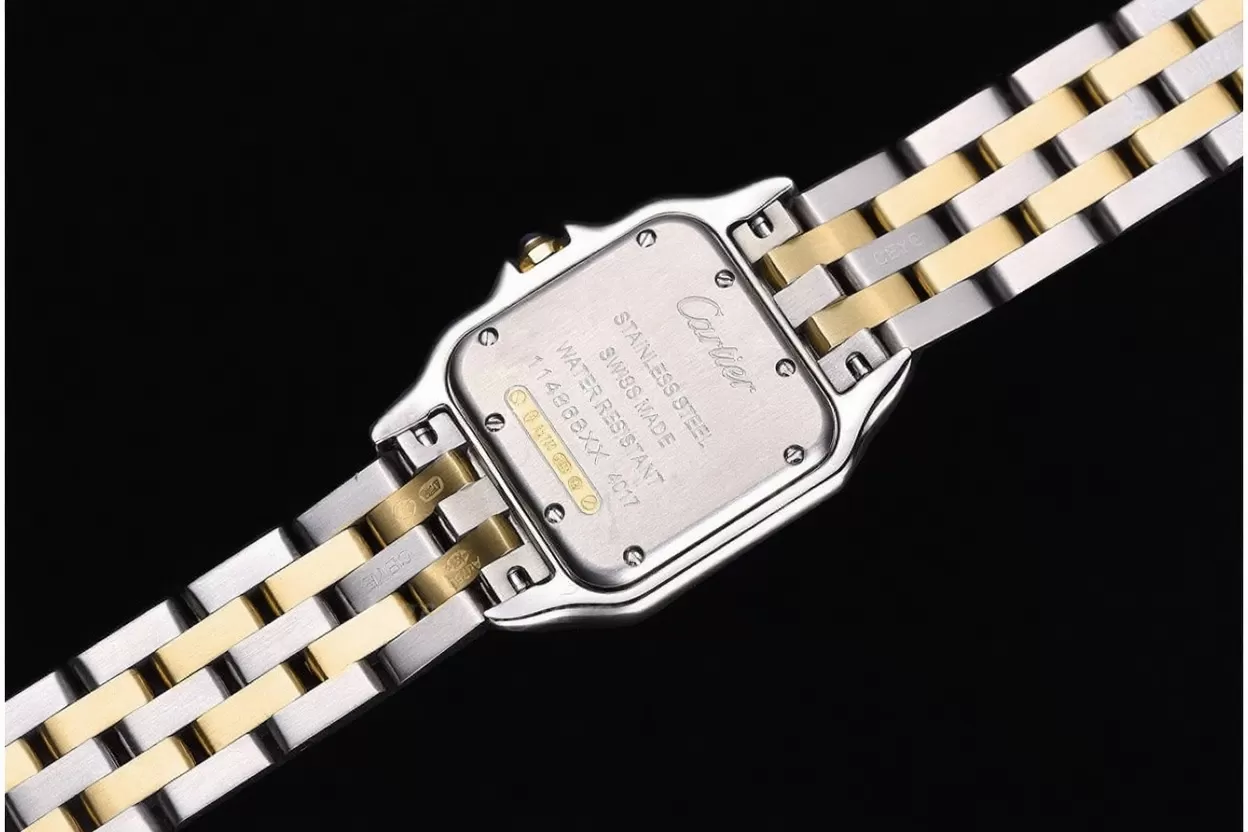Panthere Secrete De Ladies 27mm YG/SS White Dial 8848F Swiss Qtz - 图片 7