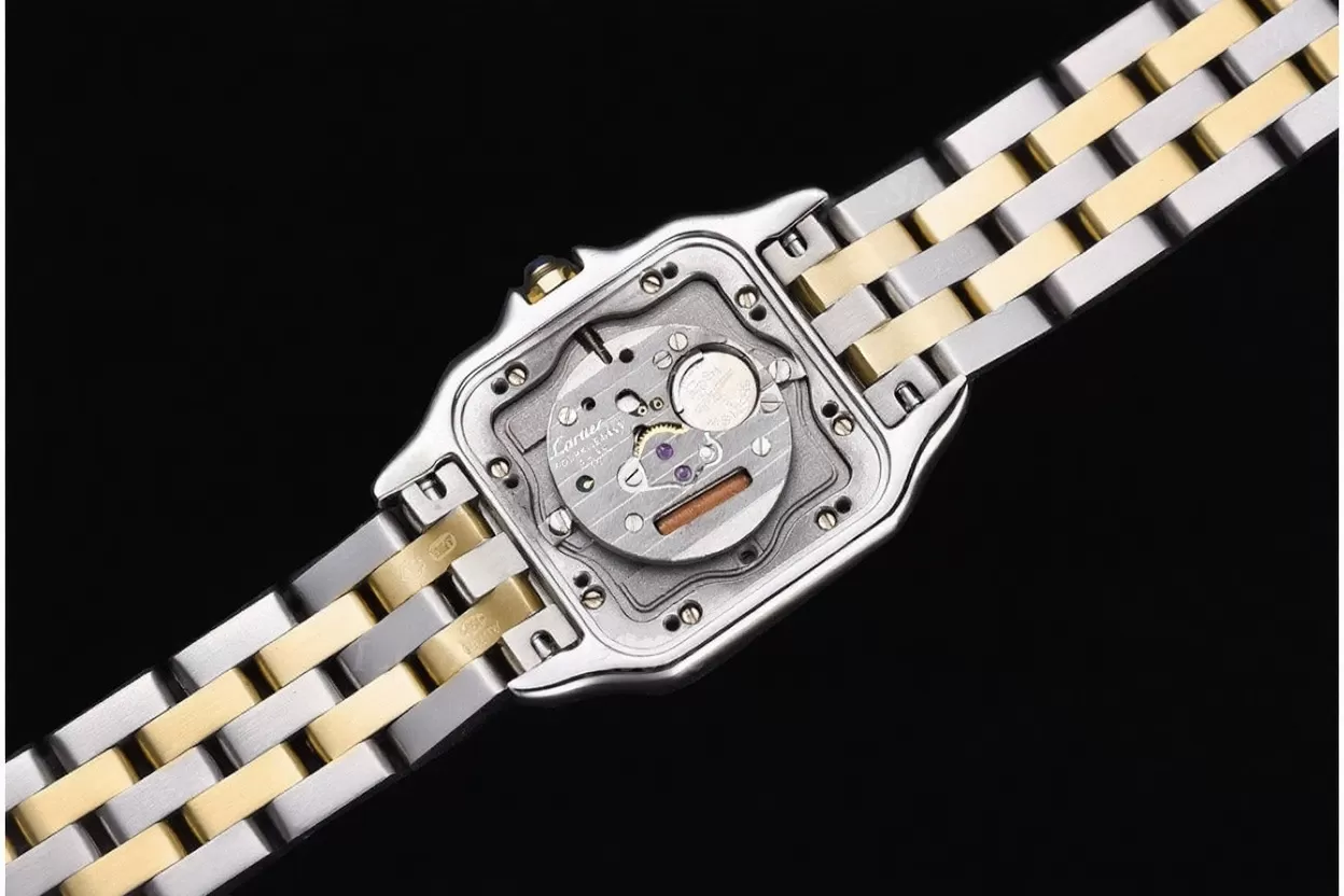 Panthere Secrete De Ladies 27mm YG/SS White Dial 8848F Swiss Qtz - 图片 8