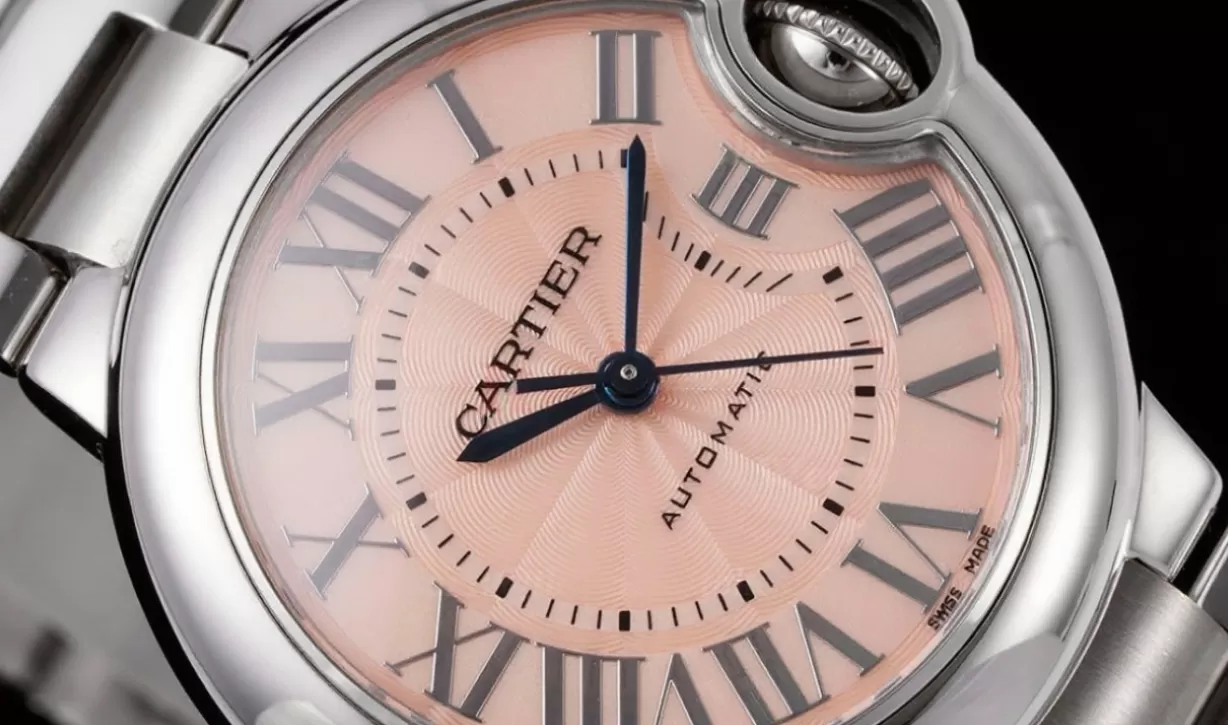 Ballon Bleu De Cartier 33mm SS/SS Pink Dial AF NH05 - Image 3