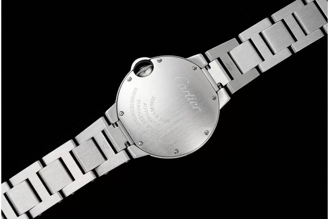 Ballon Bleu De Cartier 33mm SS/SS Pink Dial AF NH05 - Image 6