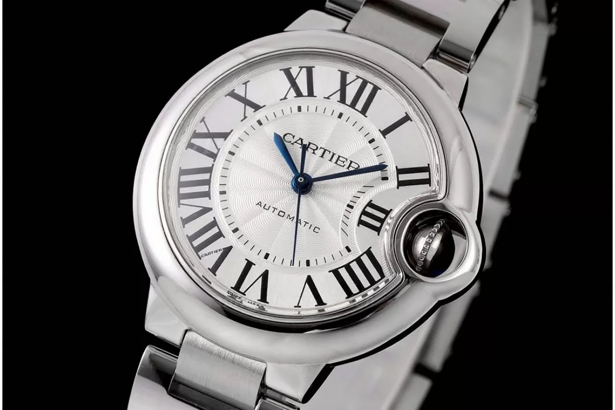Ballon Bleu De Cartier 33mm SS/SS White Dial AF NH05