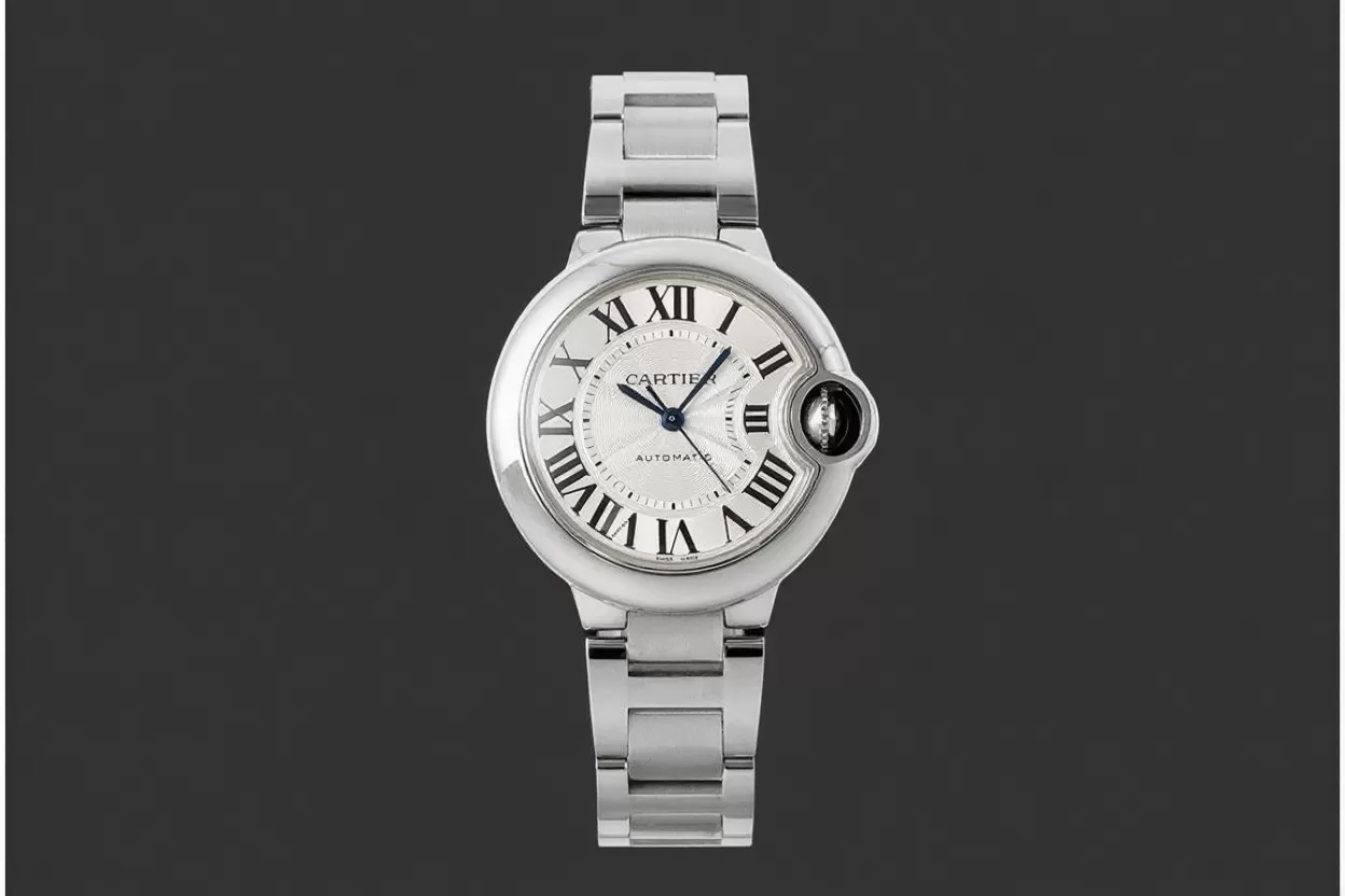 Ballon Bleu De Cartier 33mm SS/SS White Dial V6F A076 - Image 4