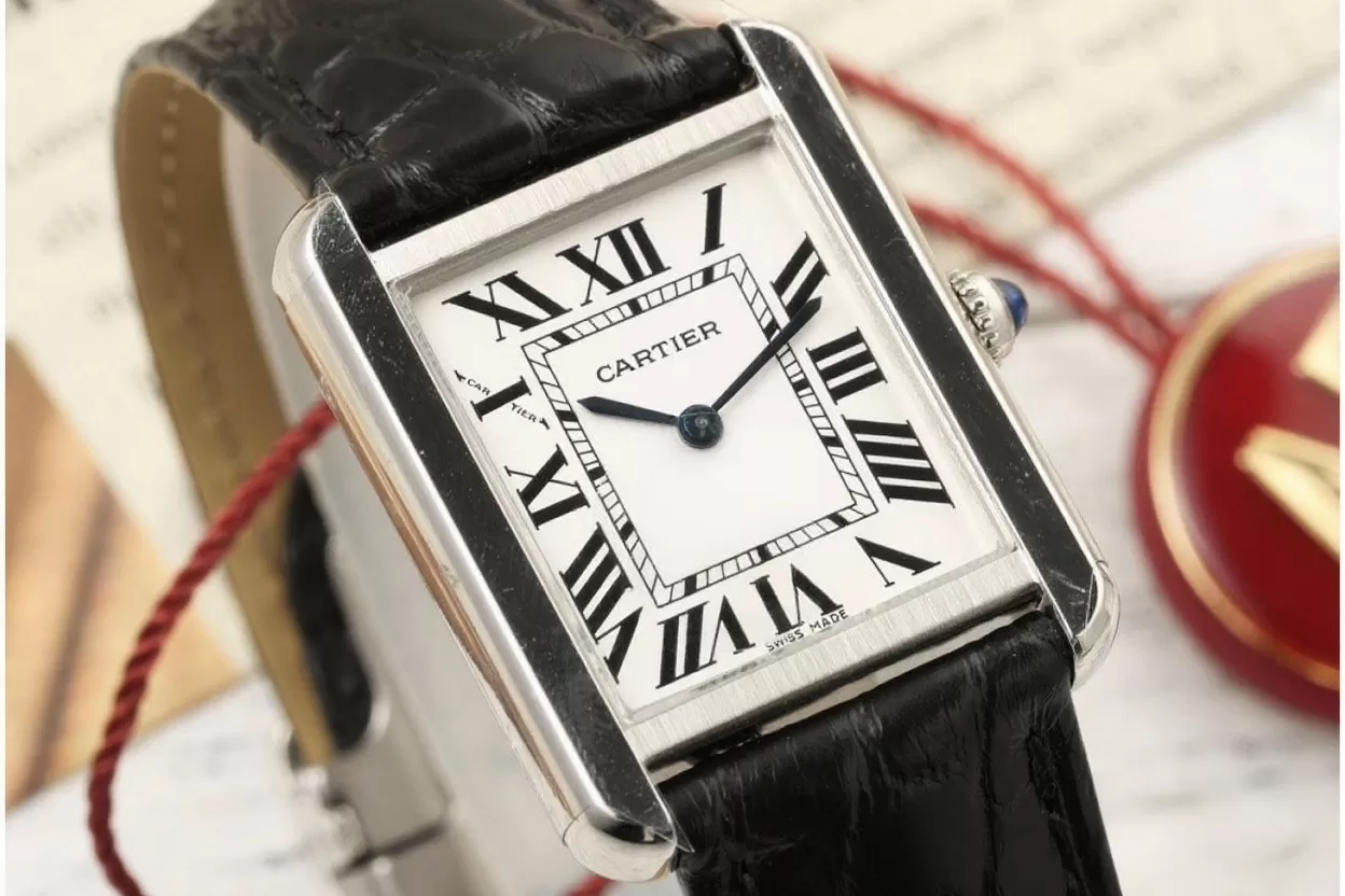 Cartier - Tank Solo 24.4mm O SS/LE White Dial AF Quartz - 图片 3