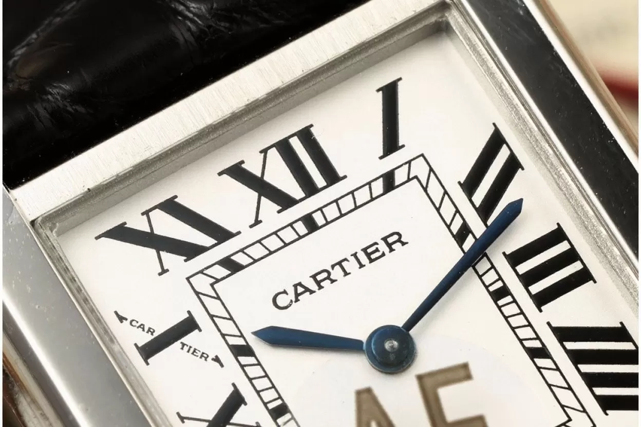 Cartier - Tank Solo 24.4mm O SS/LE White Dial AF Quartz - 图片 4