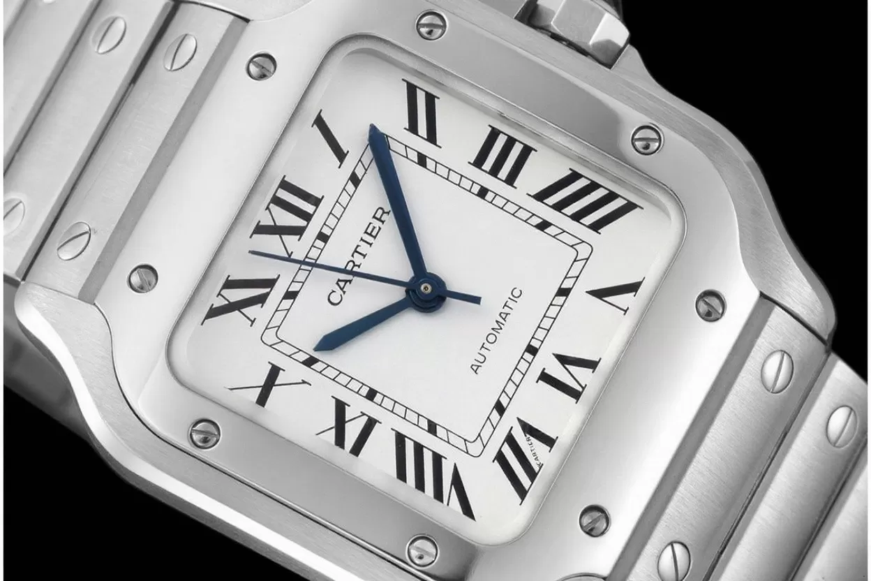 Santos De Cartier 35mm SS/SS White Dial AF MY9015 - Image 3